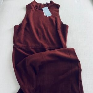 Dark chocolate dress
